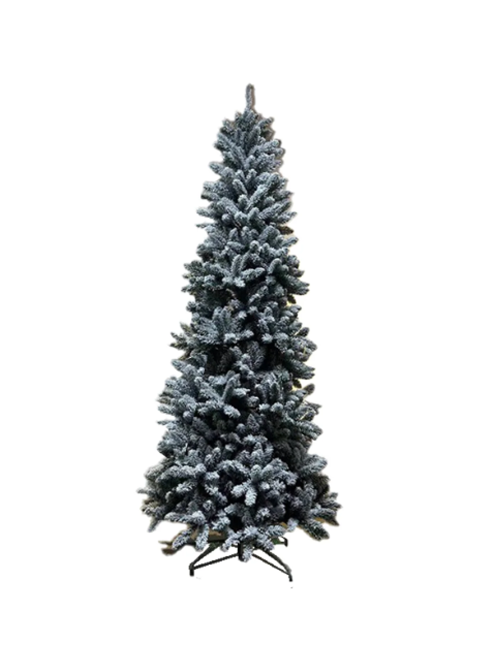 7FT Flocked Christmas Tree - Premium Artificial Decor main image 0