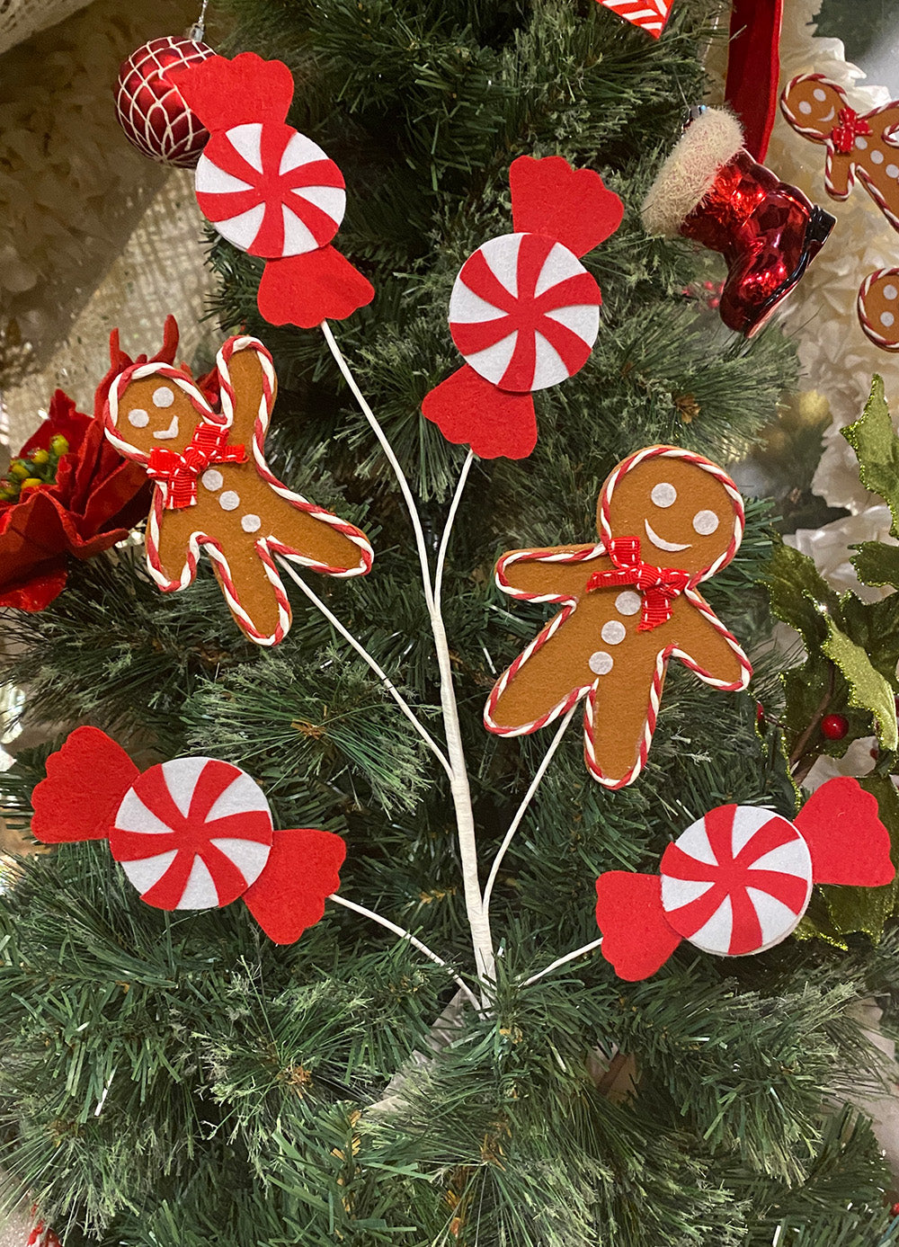 Gingerbreadman & Candy Pick - Set of 4