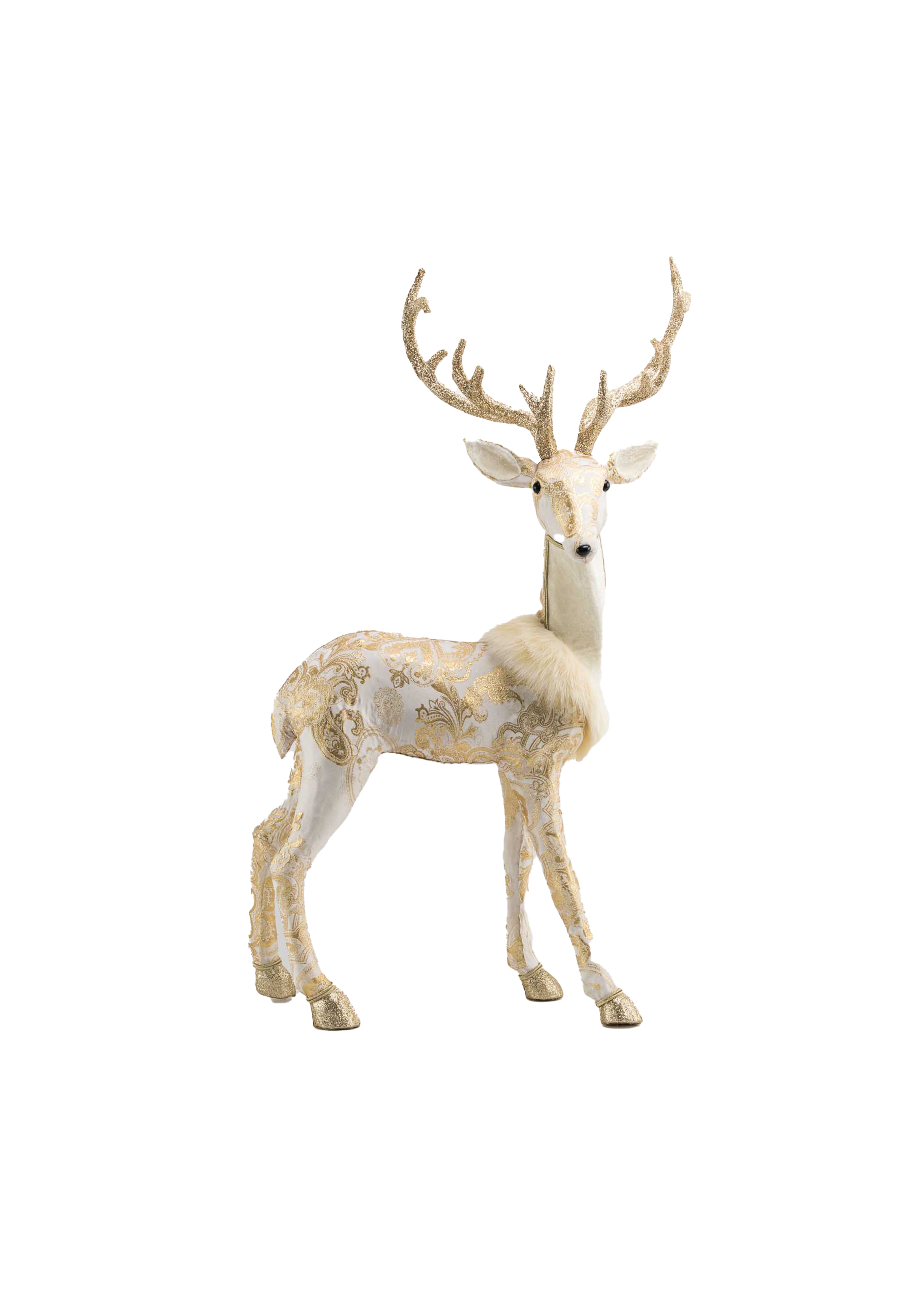 Standing Reindeer Gold