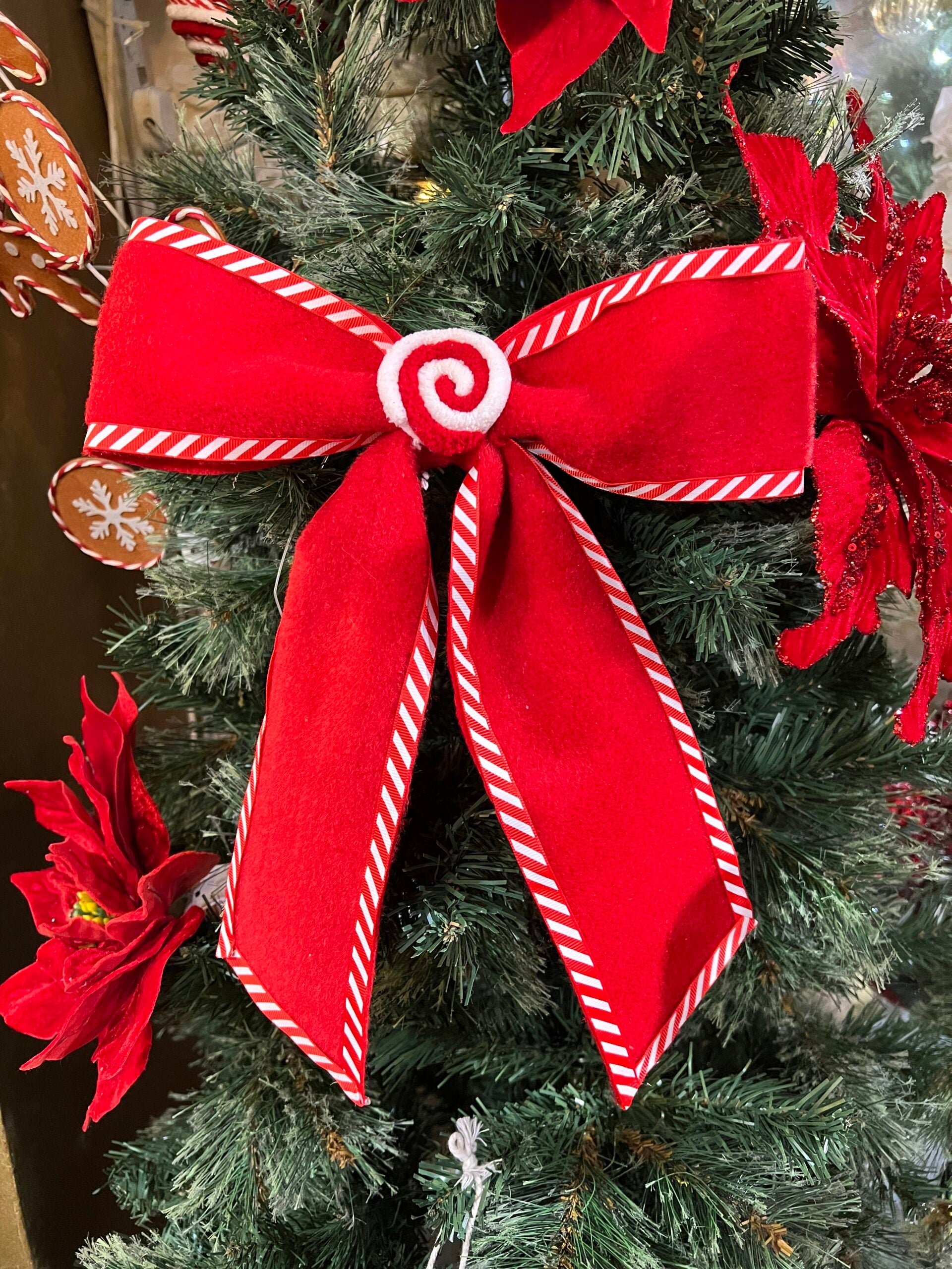 30cm Big Ribbon Red - Set of 4