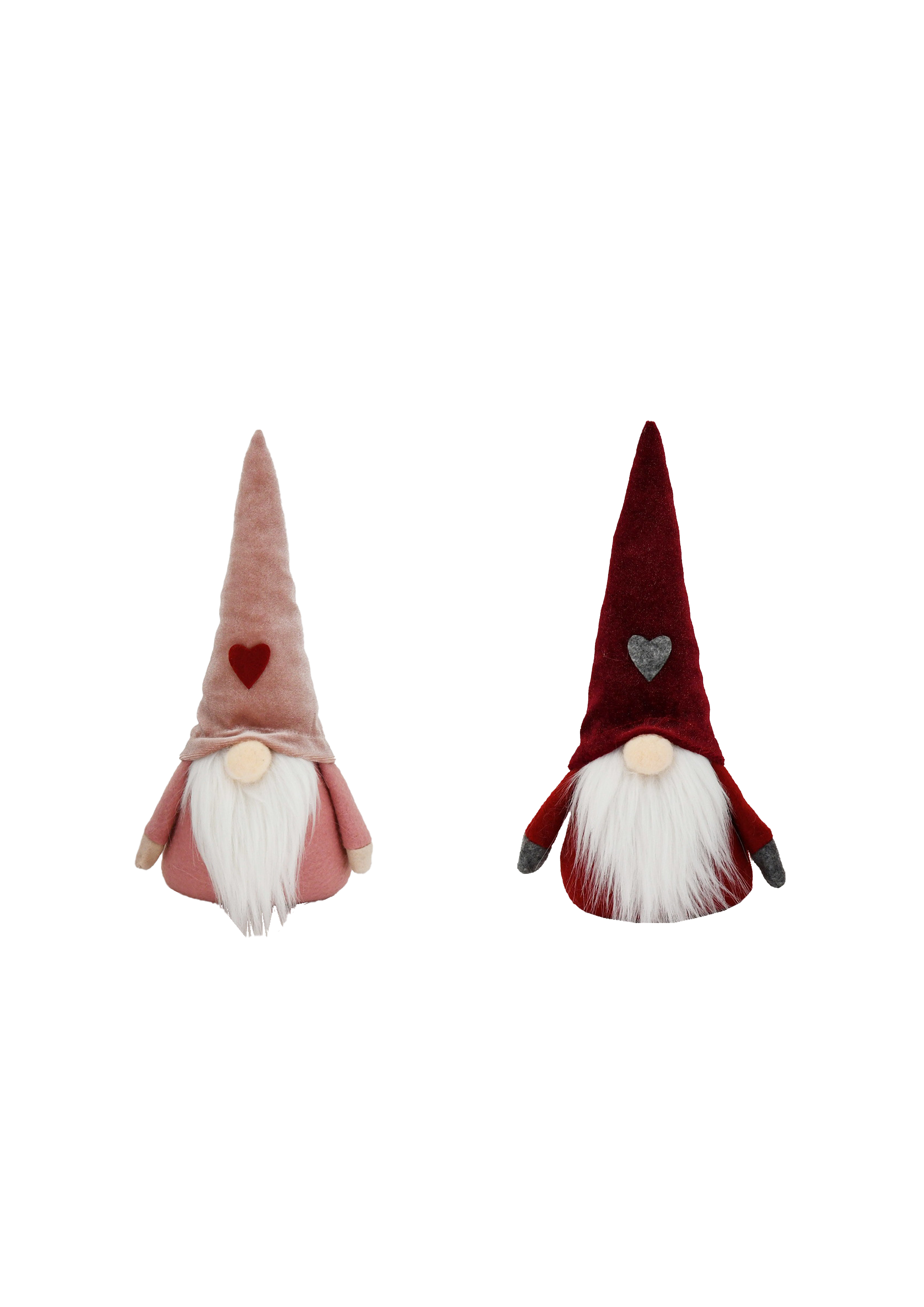 25cm Heart Sitting Gnome - 2 Color