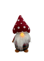 35cm Standing Gnome w. Lighted Nose