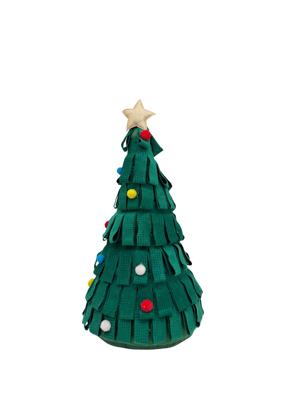 43cm Christmas Tree Door Stopper - Green