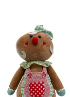 45 Sitting Gingerbreadman w. Apron