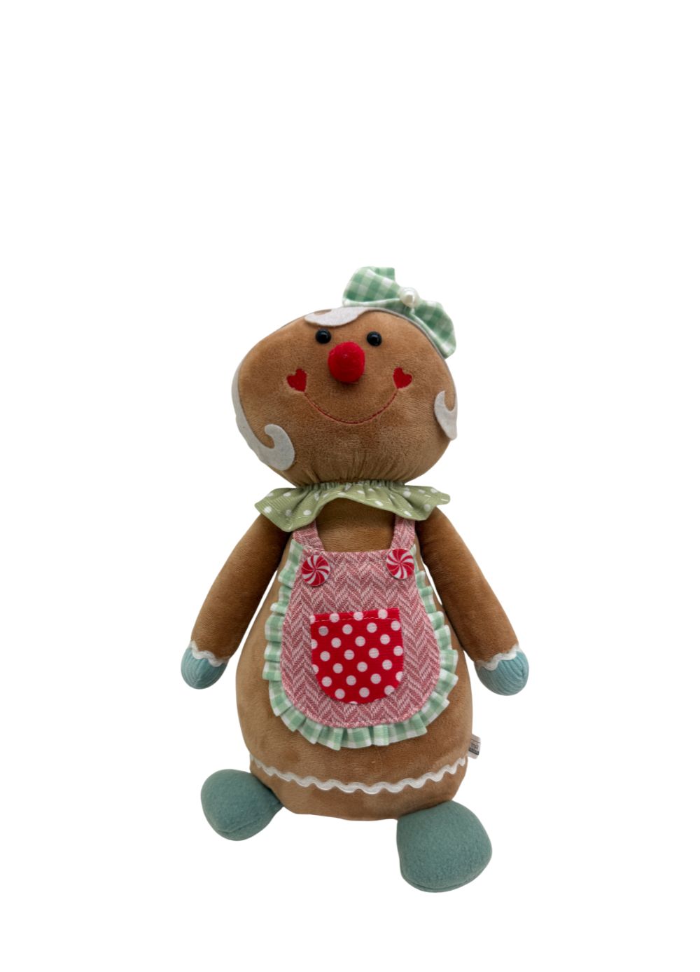 45 Sitting Gingerbreadman w. Apron