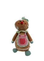 45 Sitting Gingerbreadman w. Apron