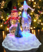 15cm Reindeer & Snowman Multi-color*