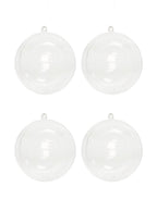 DIY Fillable Transparent Bauble - 90mm