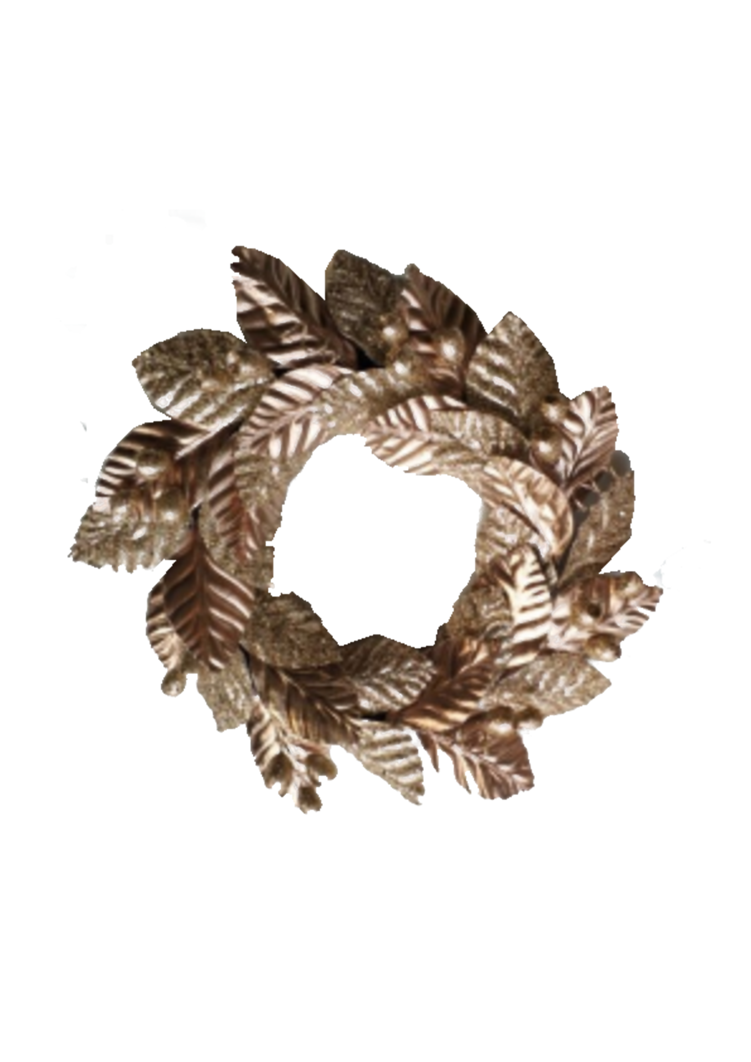 Magnolia Wreath Taupe