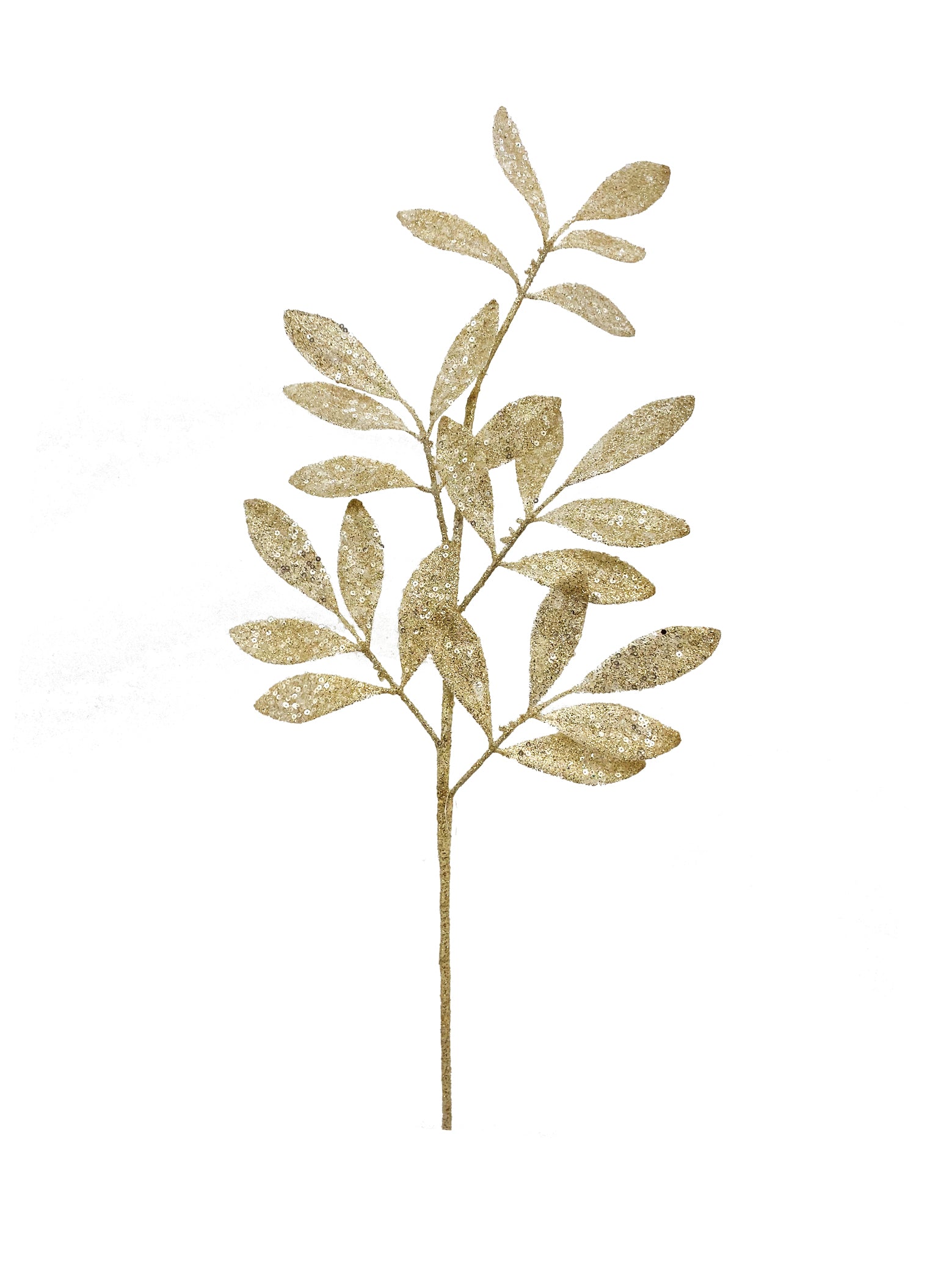 Leaf Spray Off-White - Set of 2*