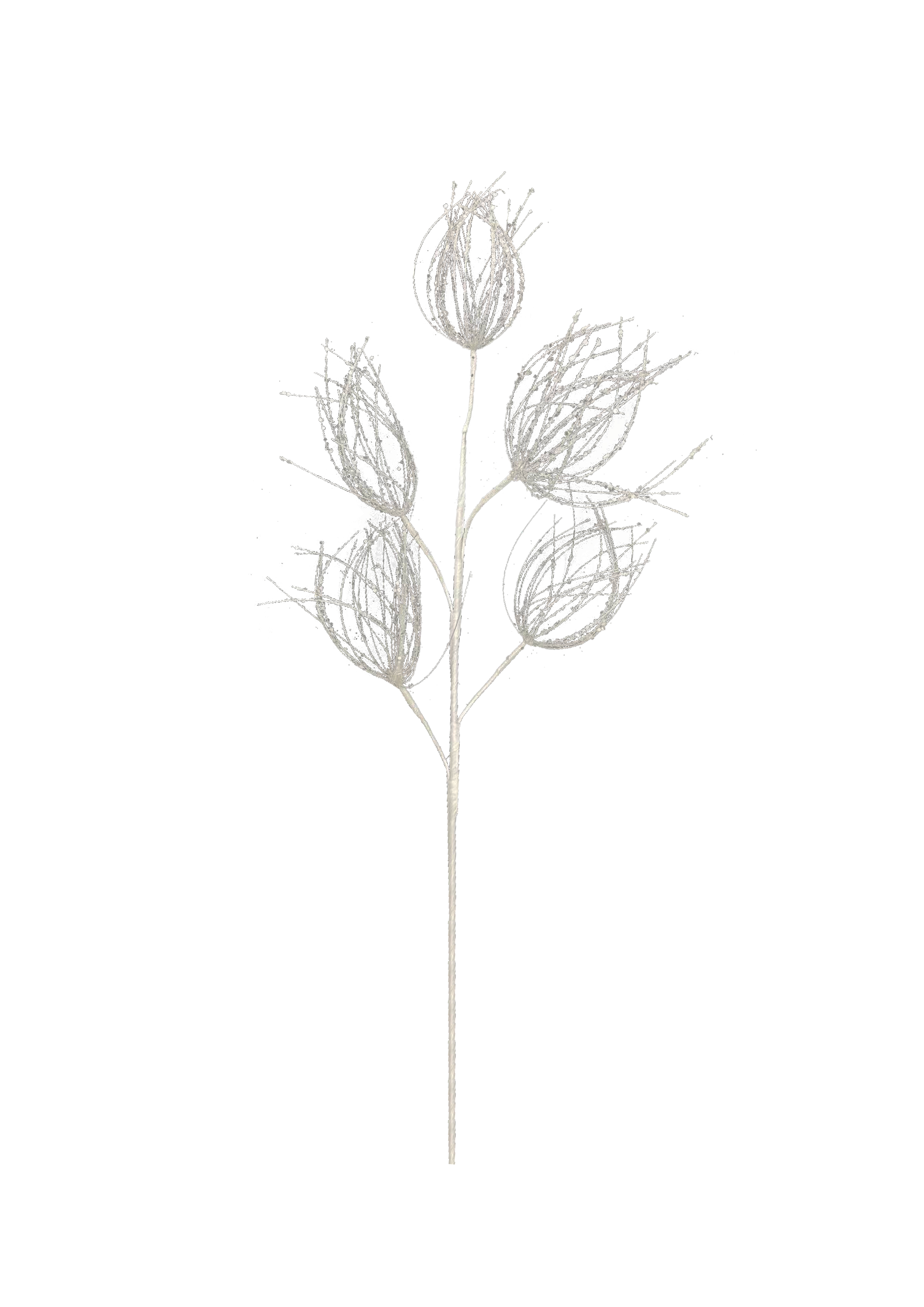 Blooming White Glitter Spray