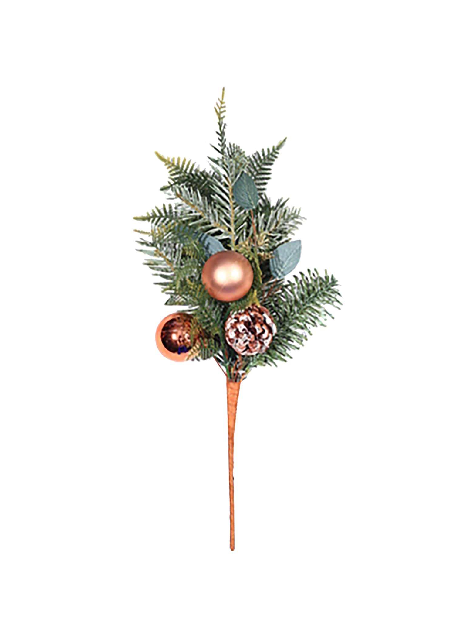 Bauble Leaf Pine Spray