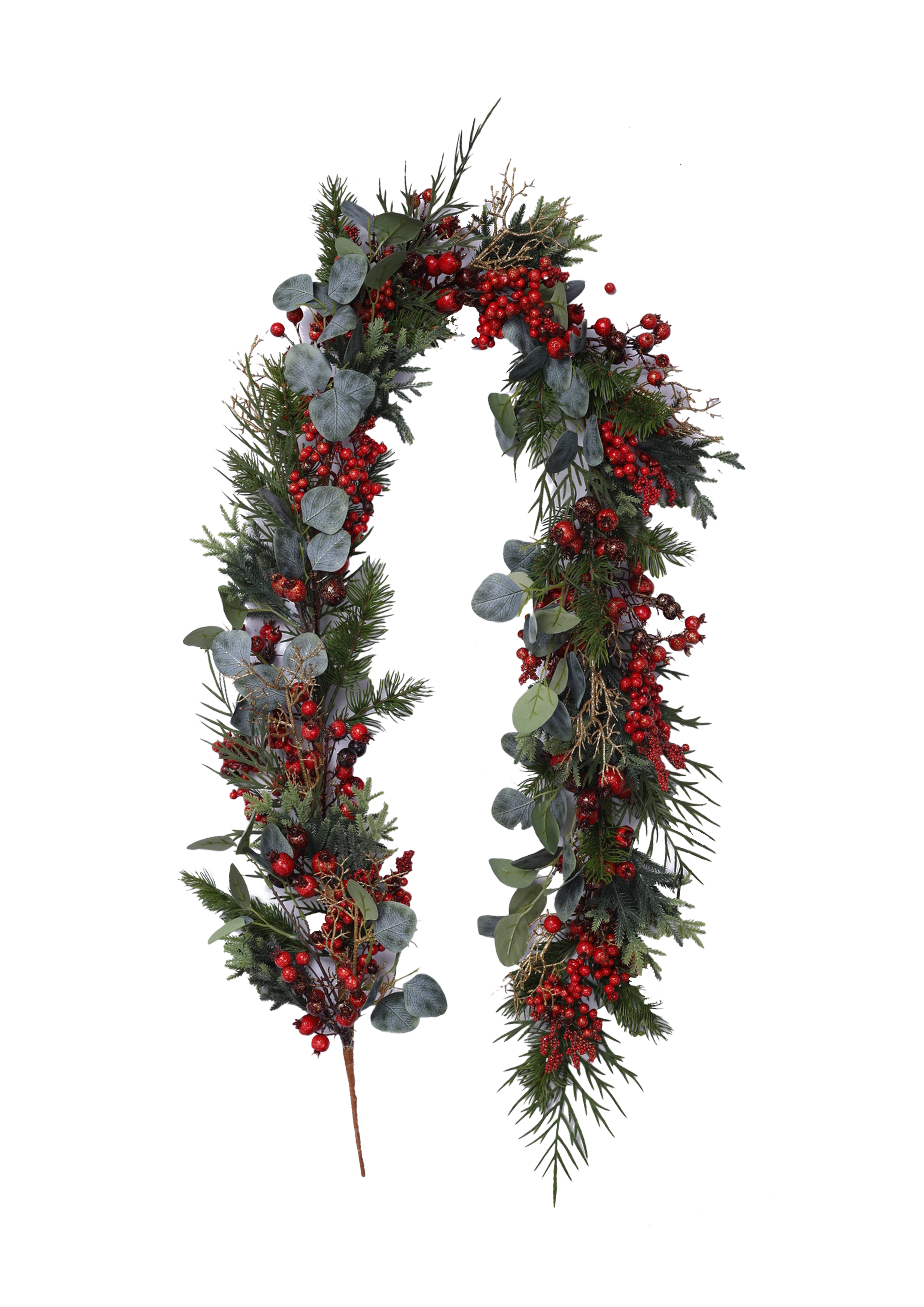 Berry Cedar Leaf Garland