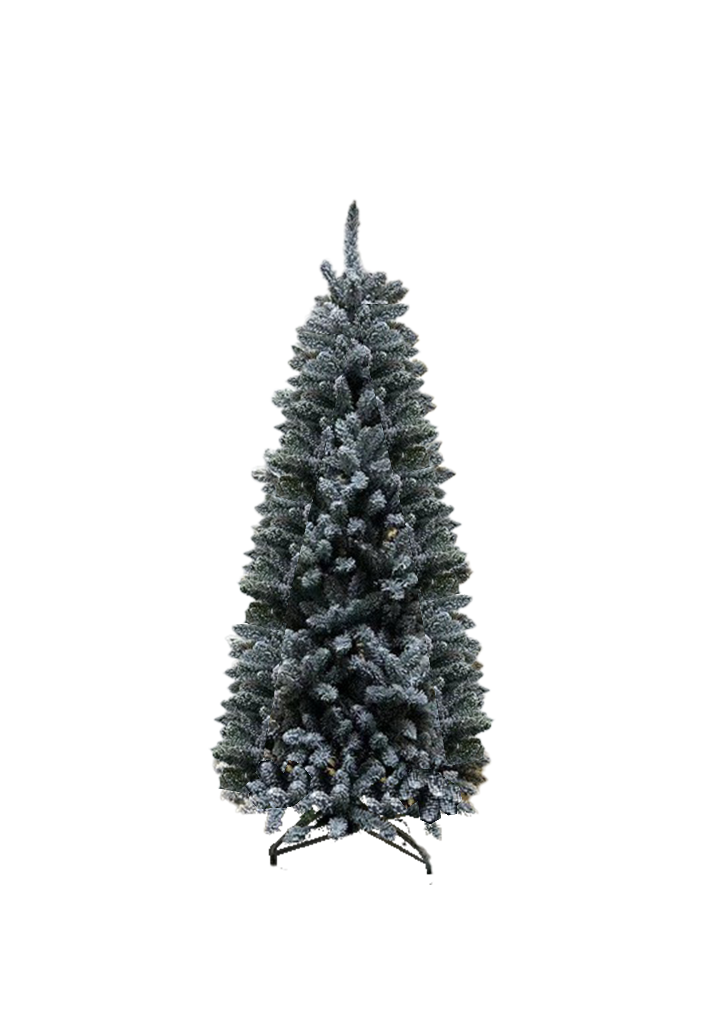 Flocked Christmas Tree