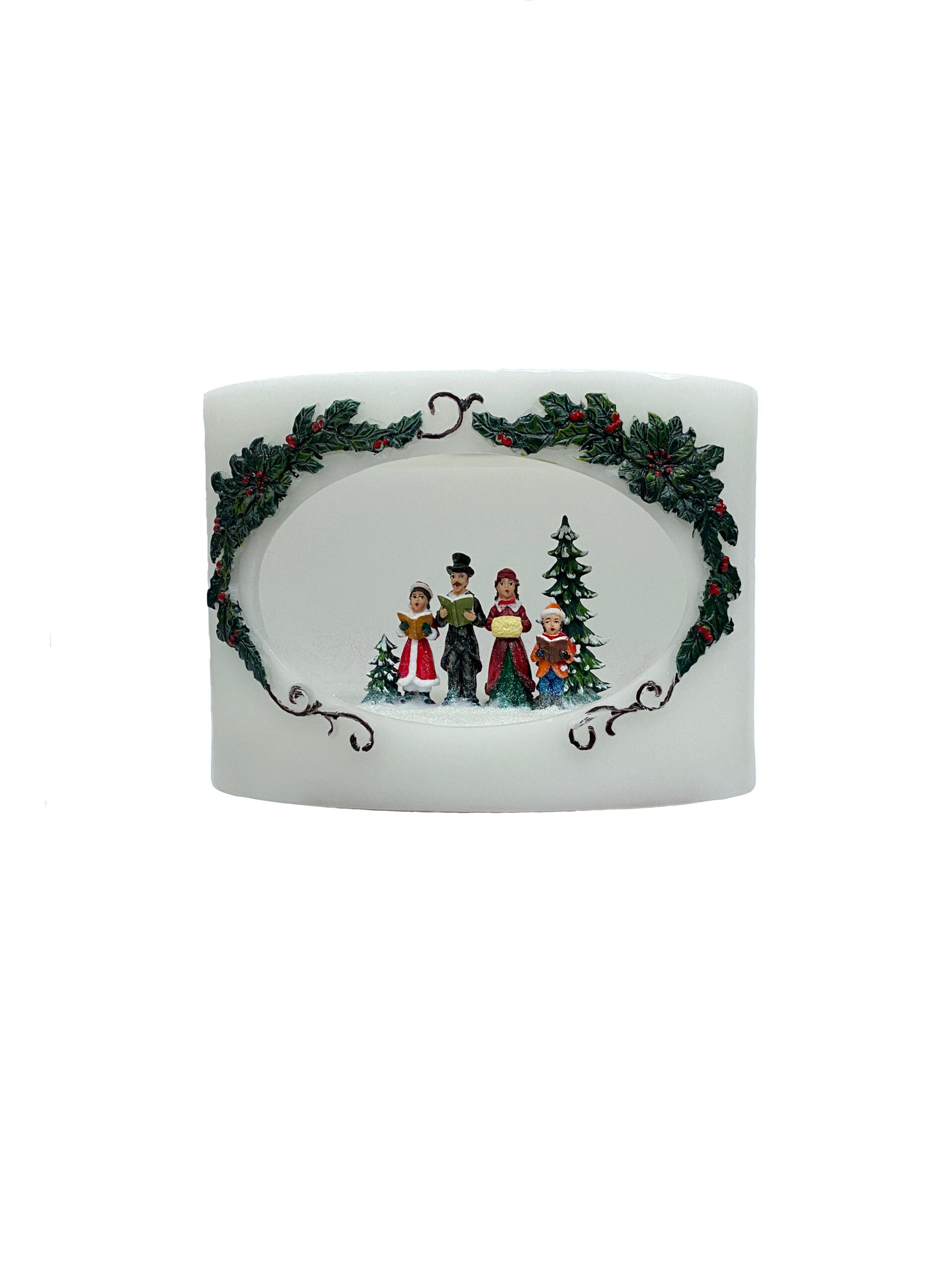 Oval Candle in Multi-Colour