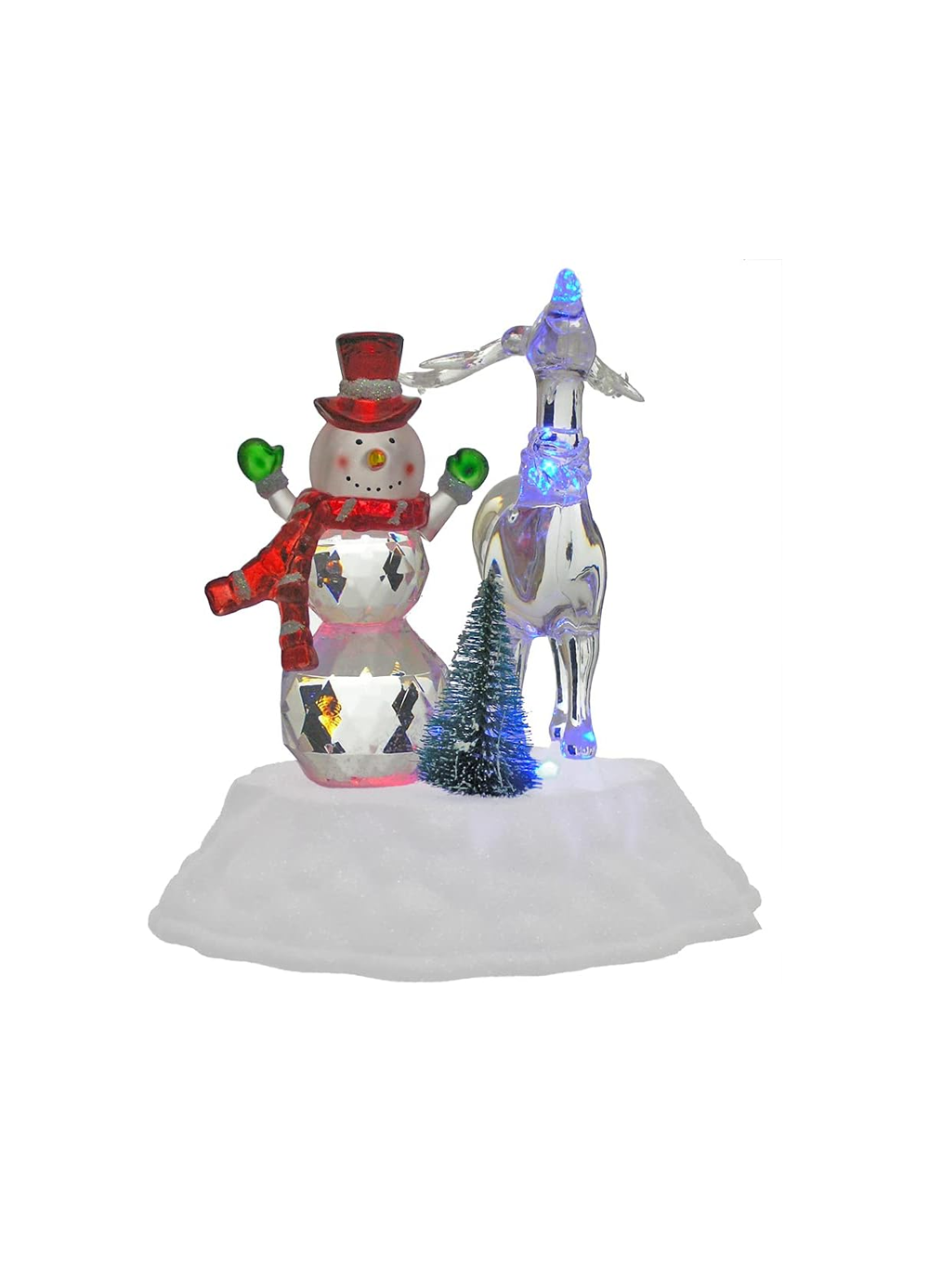 15cm Reindeer & Snowman Multi-color*