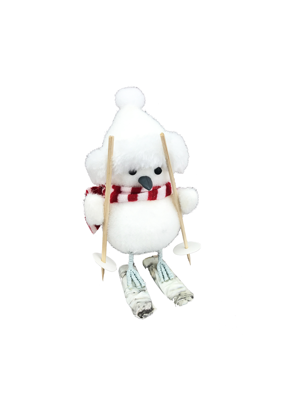 14cm White Penguin - Set of 2