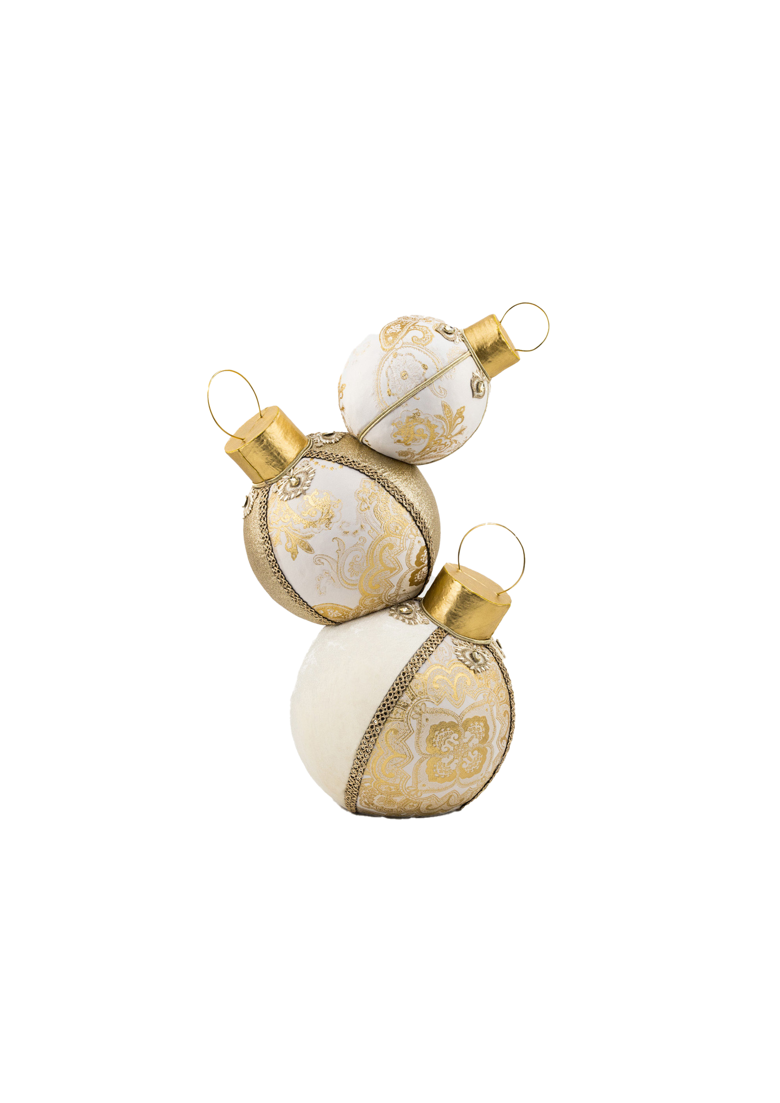 60cm Gold Stack Baubles* – Pollyanna Concepts - Artificial Plants ...