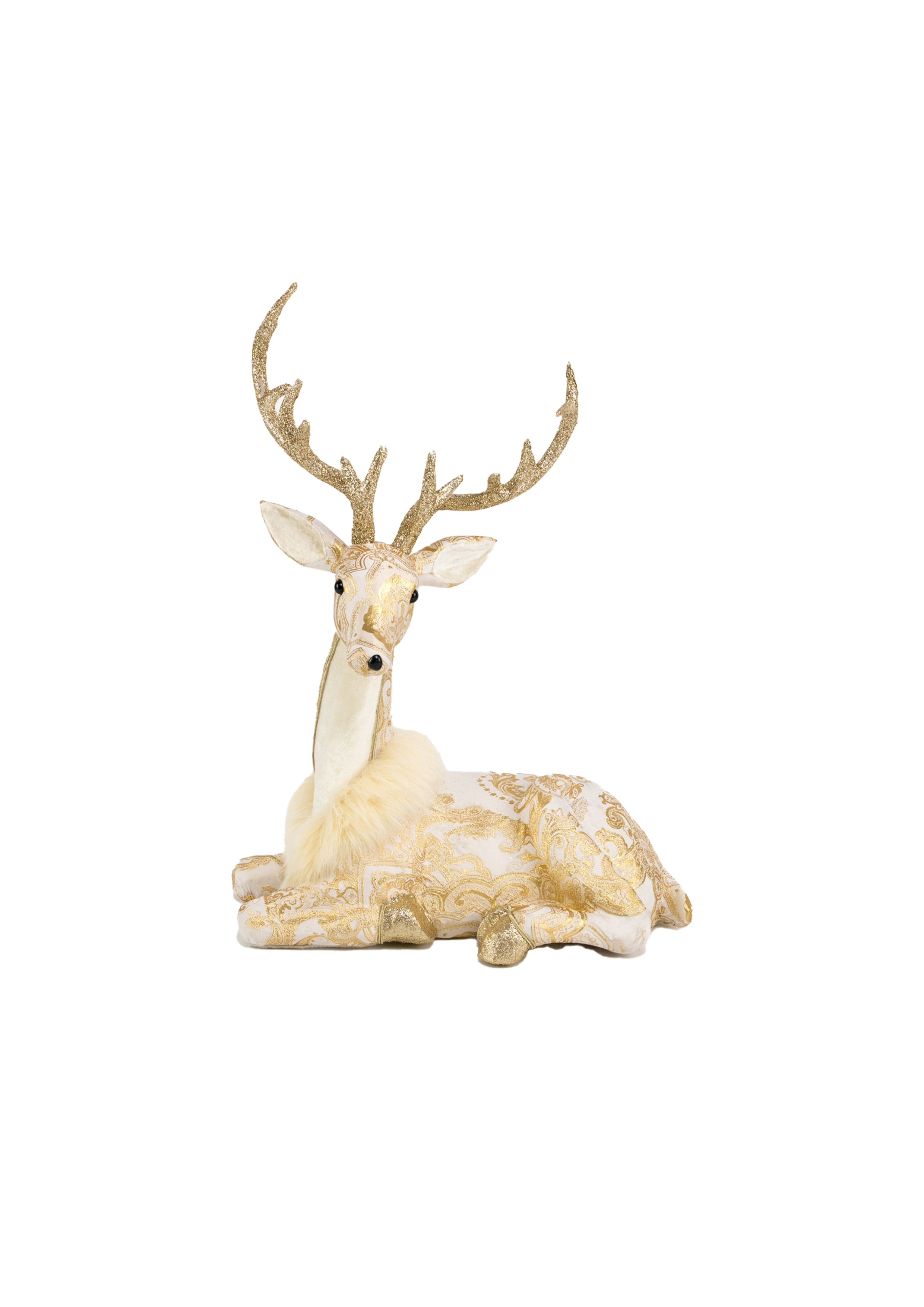 Sitting Reindeer Gold