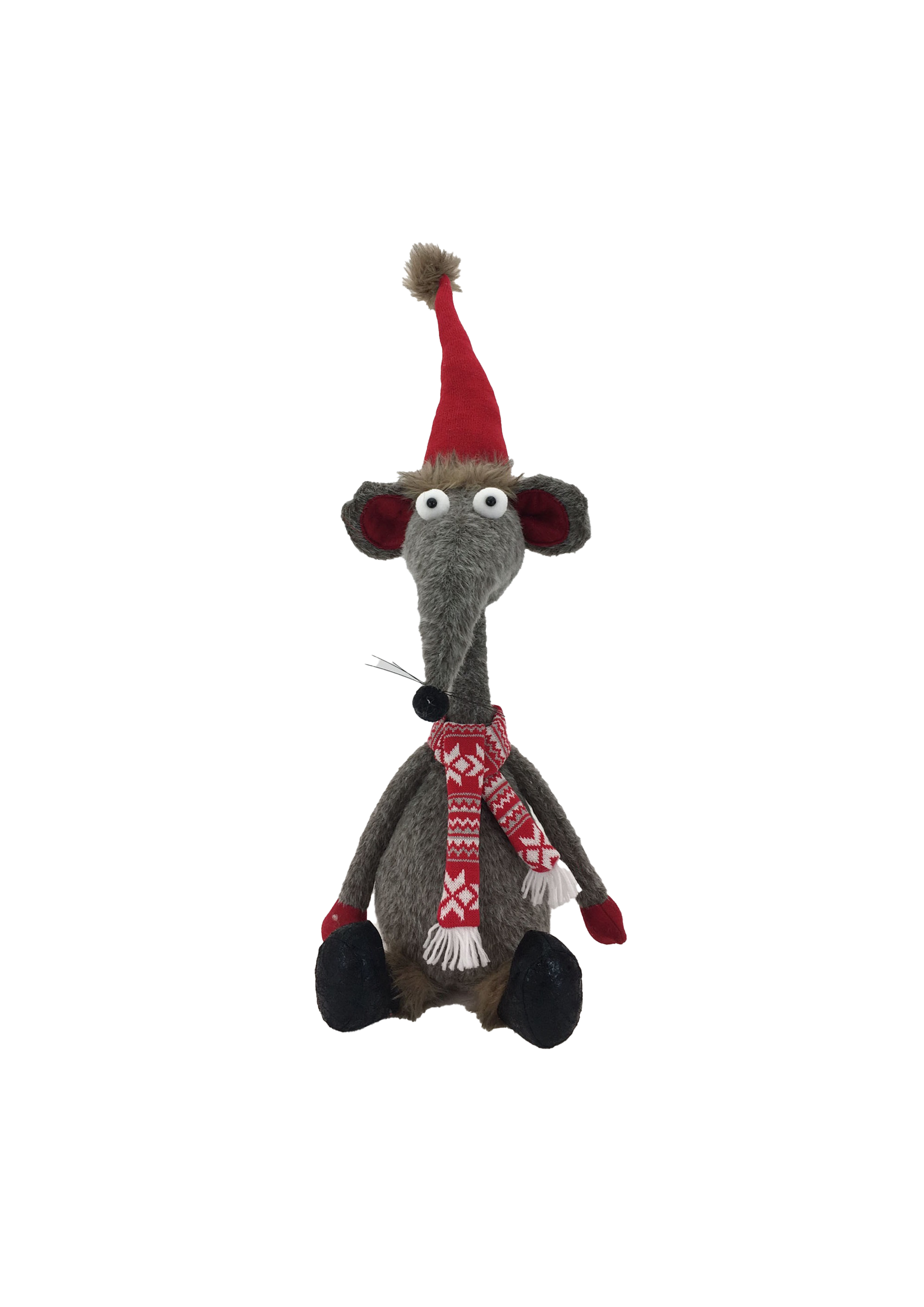 Sitting Grey Mouse - 84cm