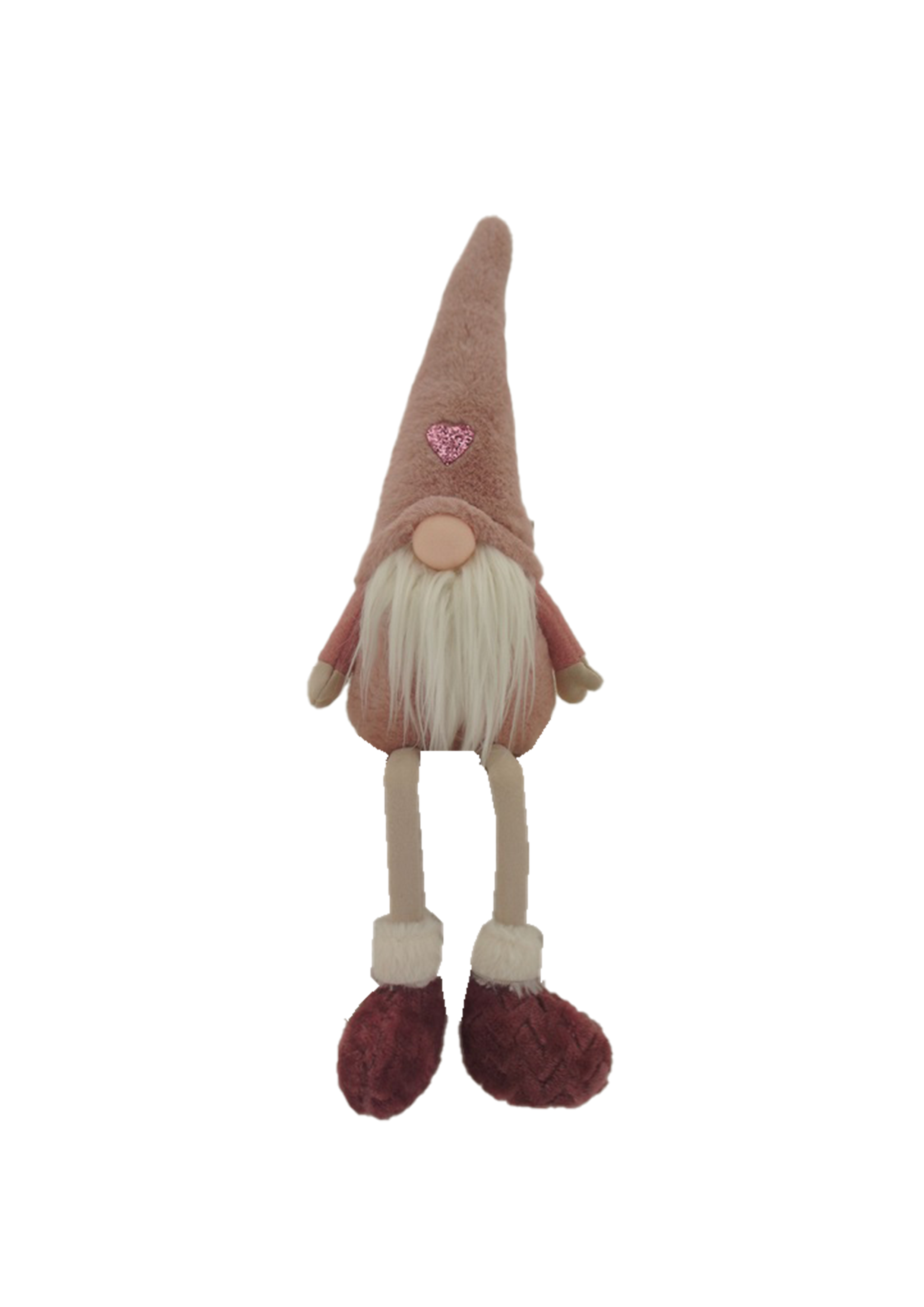 Pink Hanging Leg Gnome - 60cm
