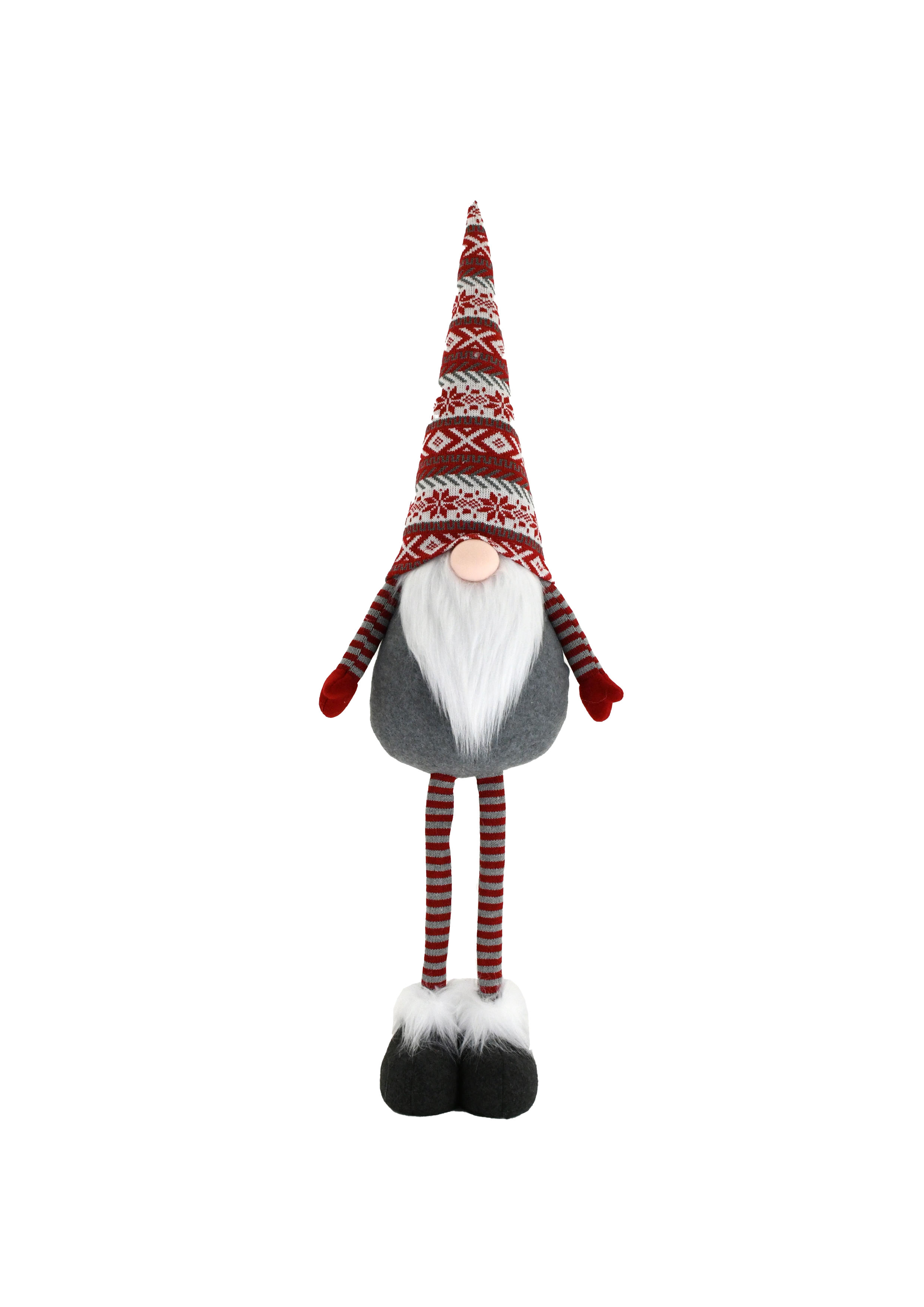 95cm Telescoping Gnome w/ Pattern Hat