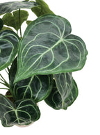 Artificial Plant - Anthurium Leaf Plant w. Ceramic Pot