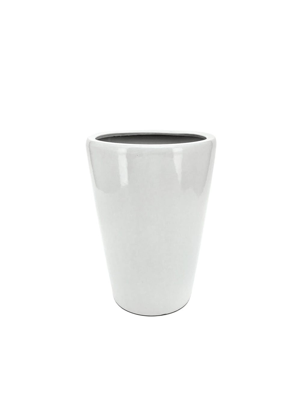 Ceramic Pot White - 3 Sizes