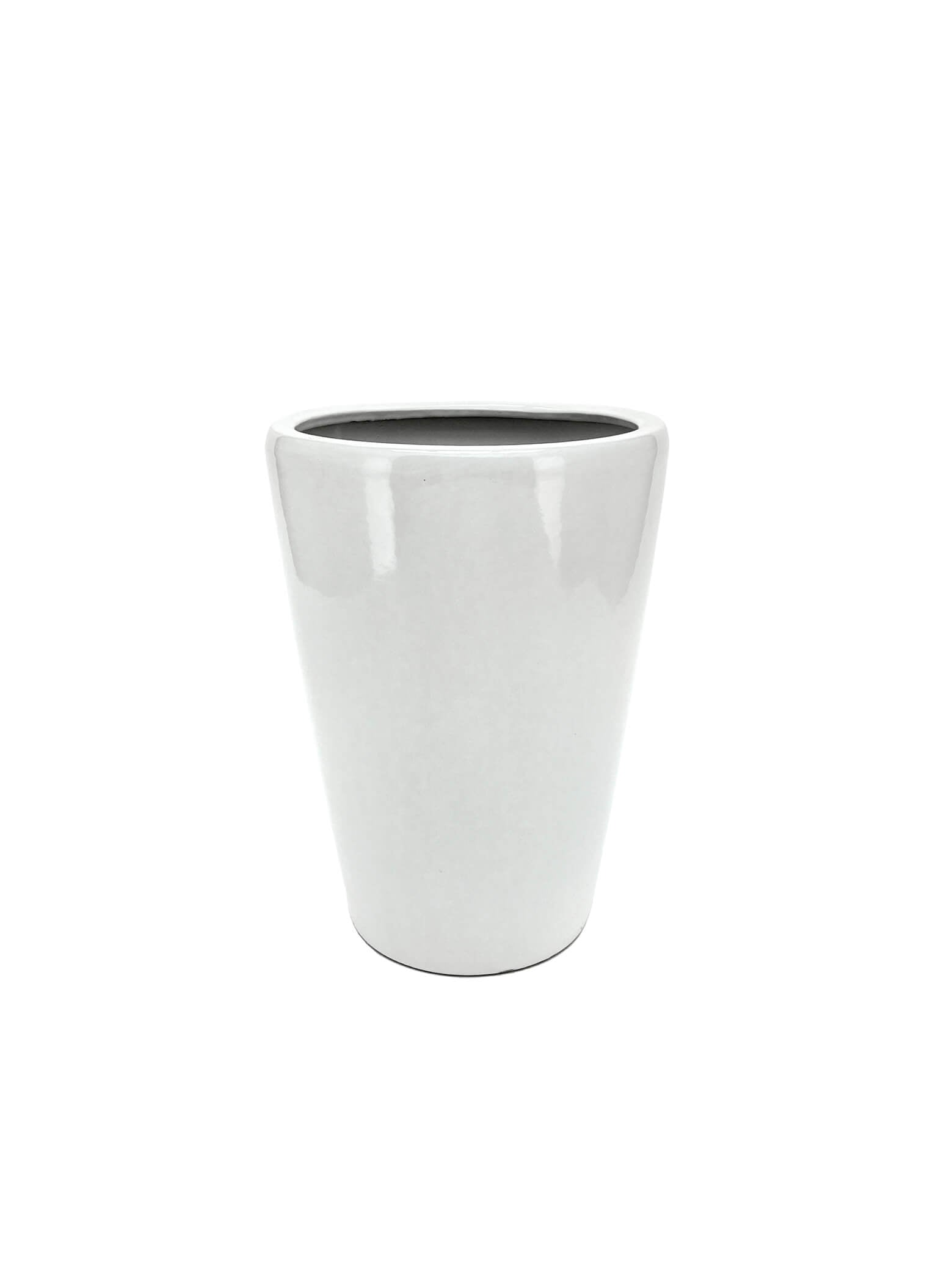 Ceramic Pot White - 3 Sizes