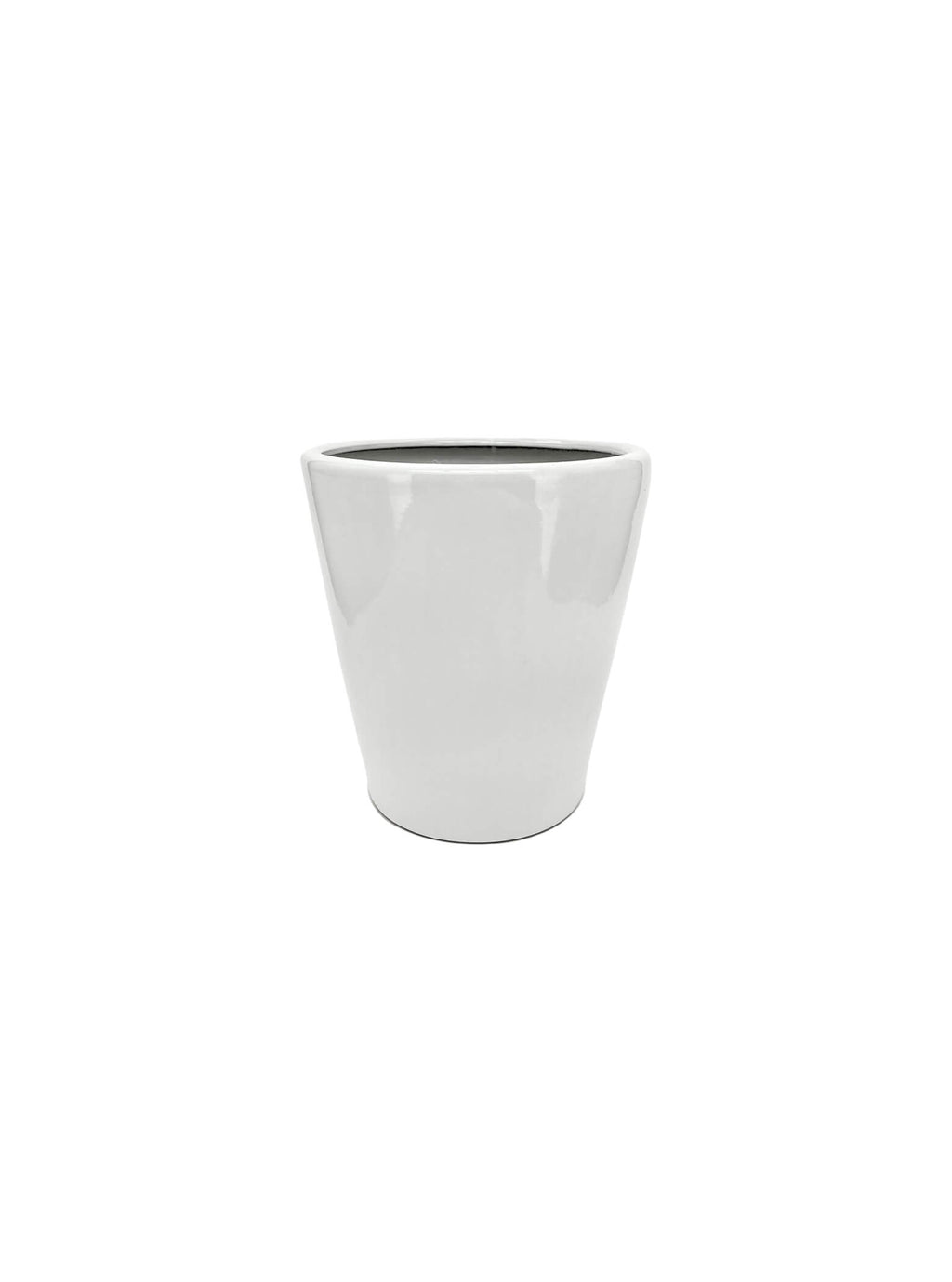 Ceramic Pot White - 3 Sizes