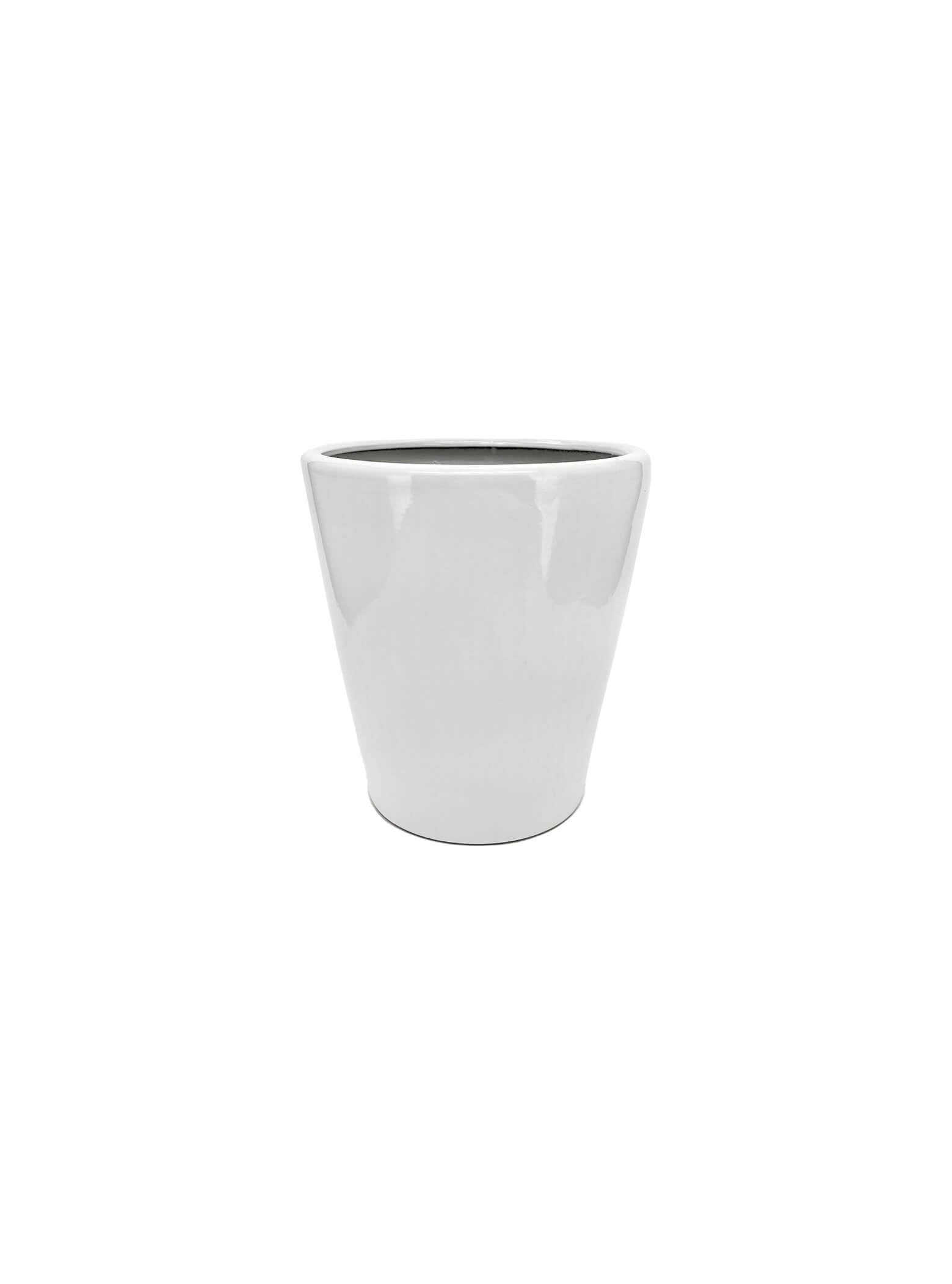 Ceramic Pot White - 3 Sizes