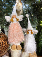 Fabric standing angel (Pink)