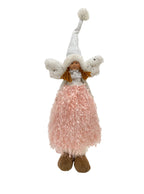 Fabric standing angel (Pink)