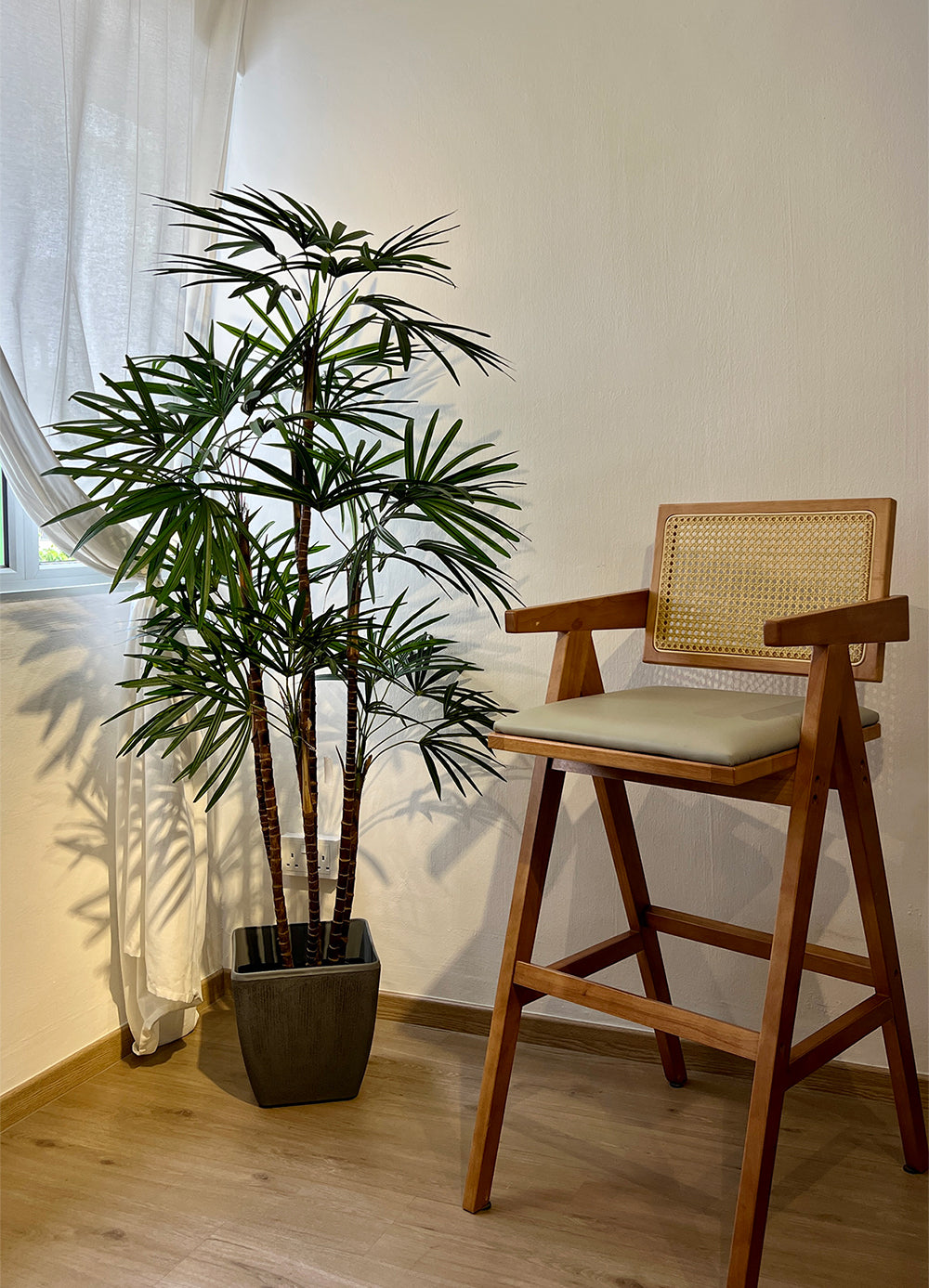 Artificial Tree- 1.6m Honeylady Palm (UV Resistant)