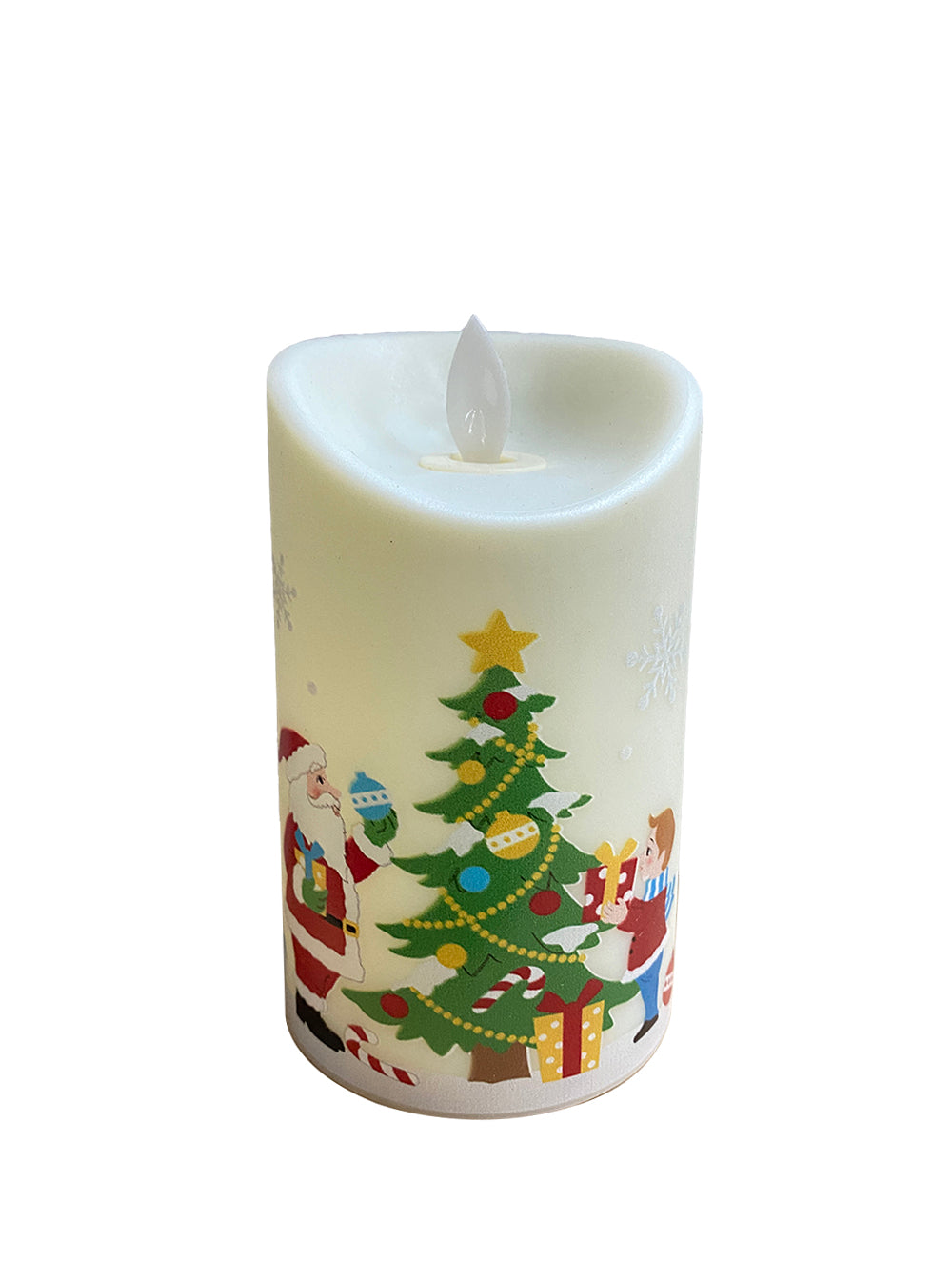 Round Candle - Christmas Tree