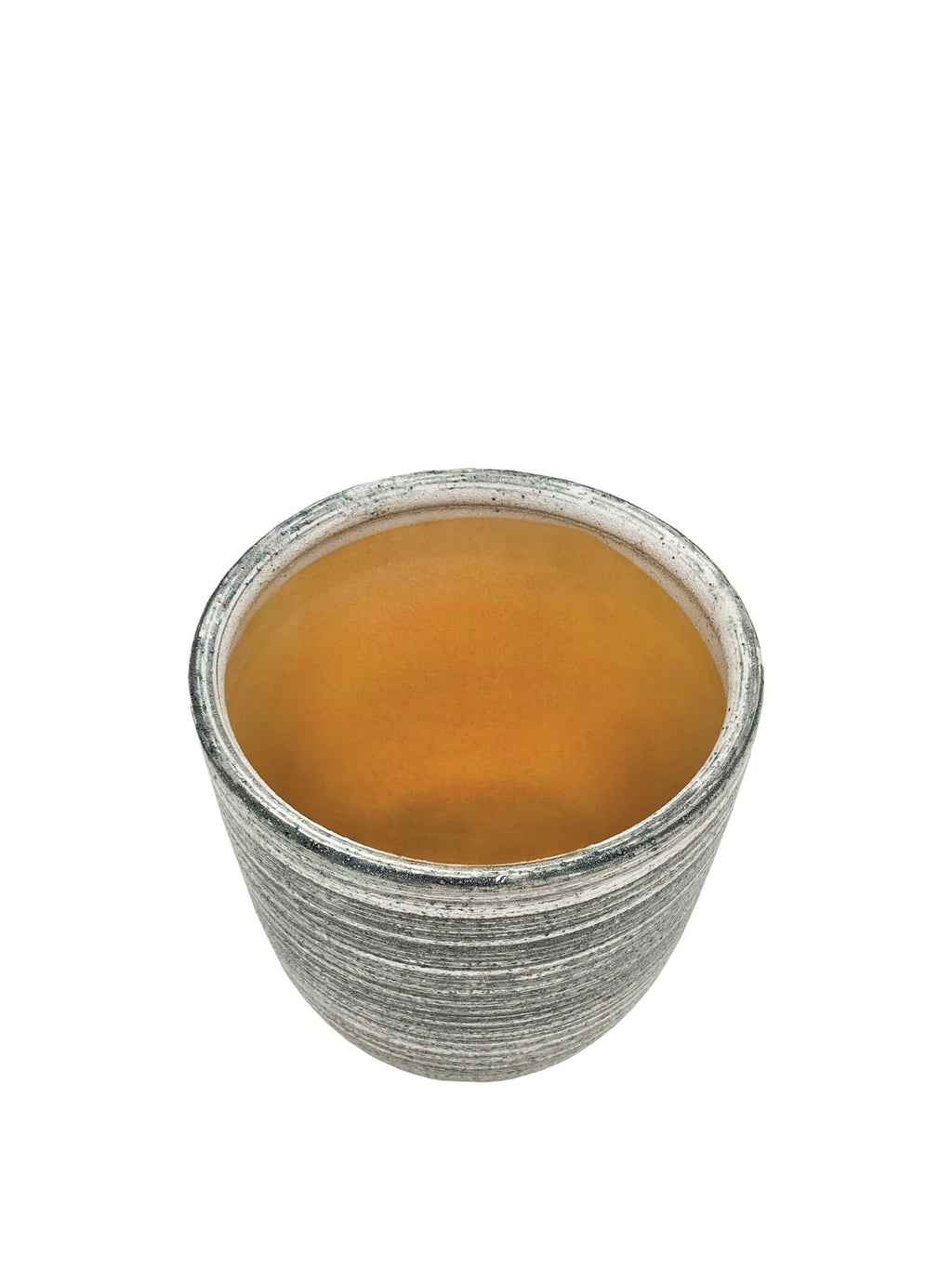 Linear Stone Round Pot - 2 Sizes