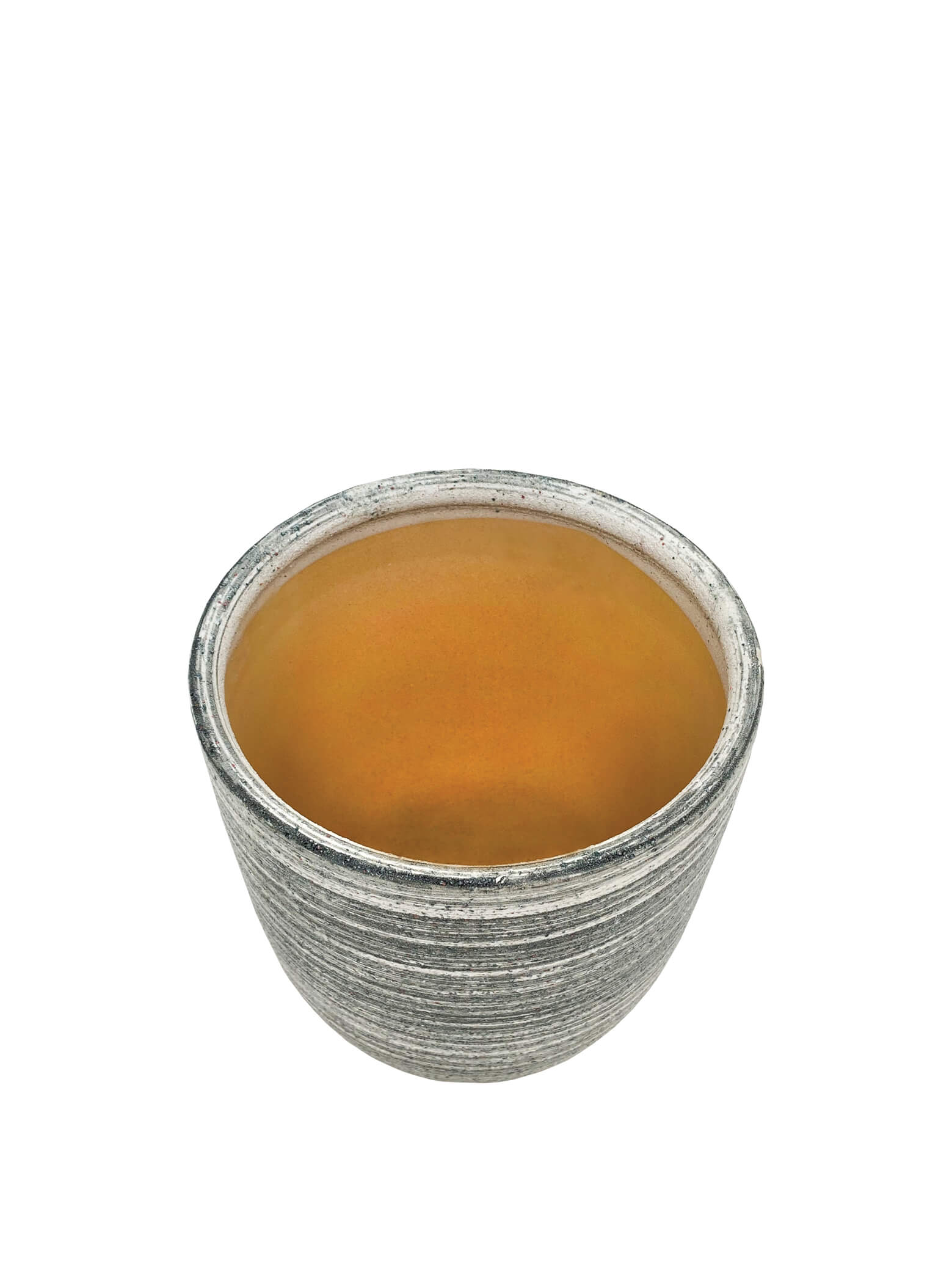Linear Stone Round Pot - 2 Sizes