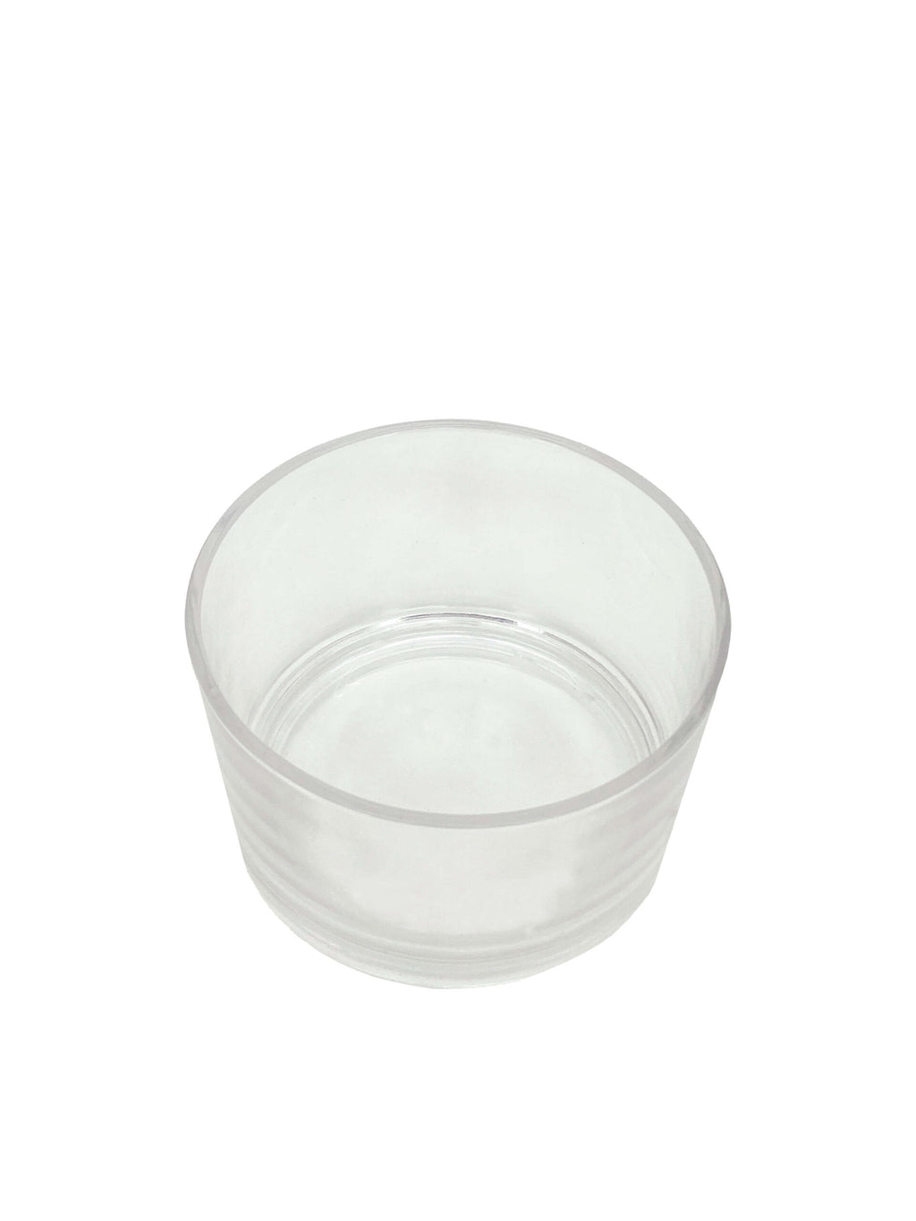 Glass Cylindrical Pot