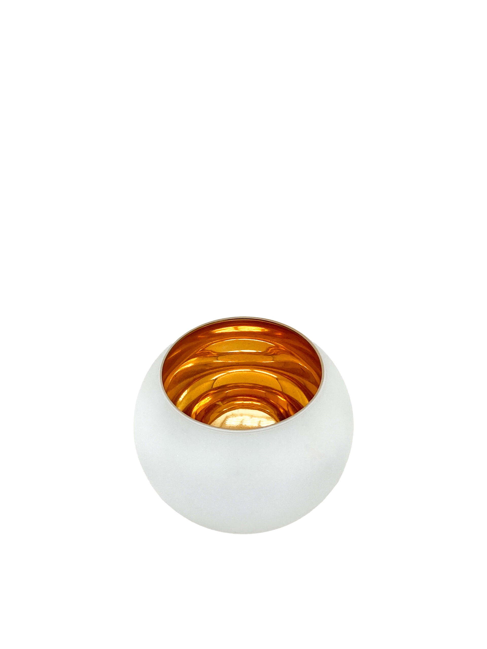 White Gold Round Pot - 4 Sizes