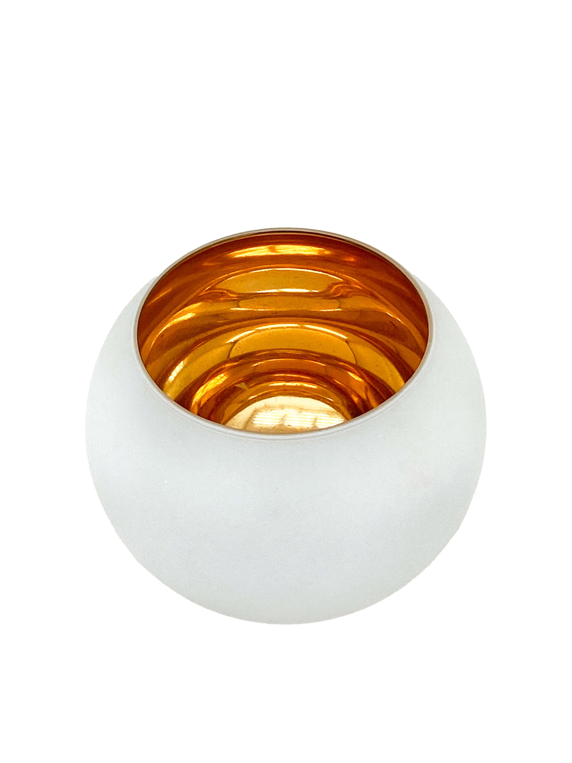 White Gold Round Pot - 4 Sizes