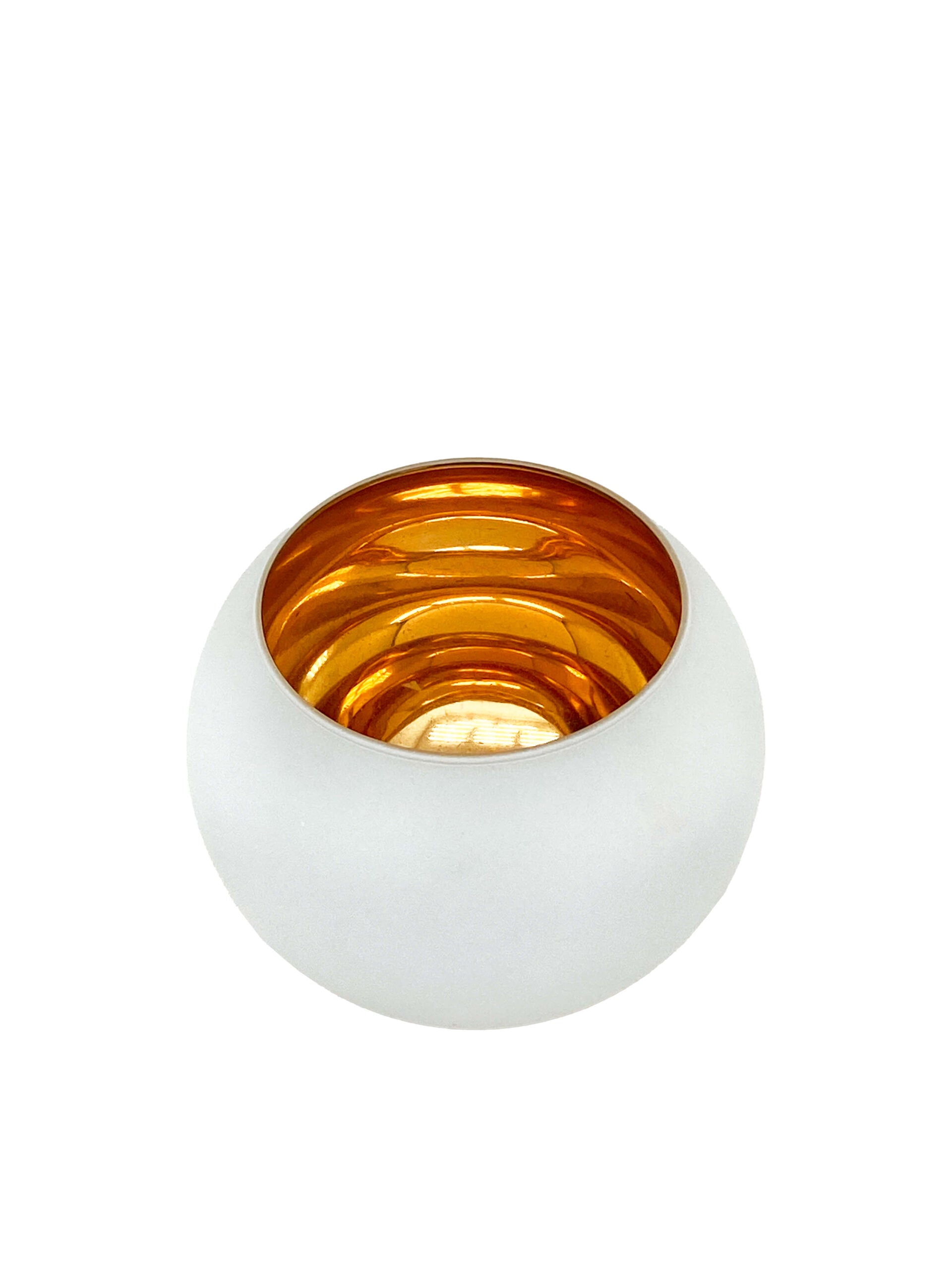 White Gold Round Pot - 4 Sizes