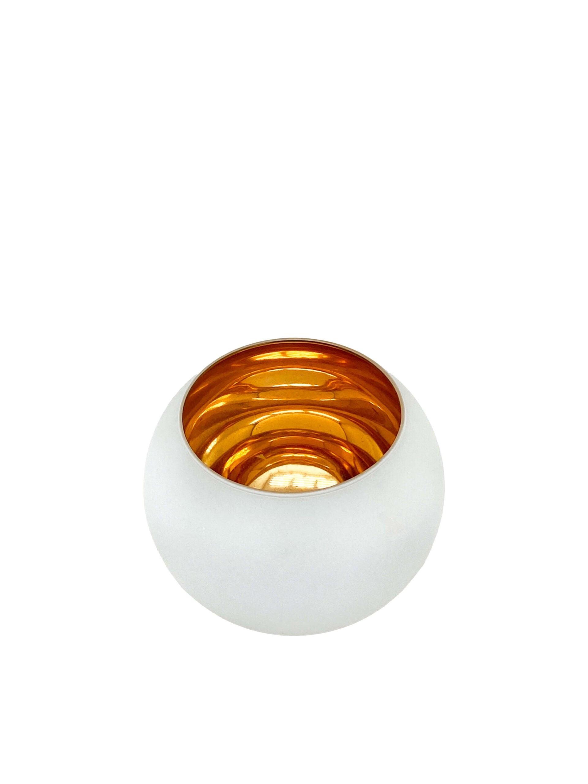 White Gold Round Pot - 4 Sizes