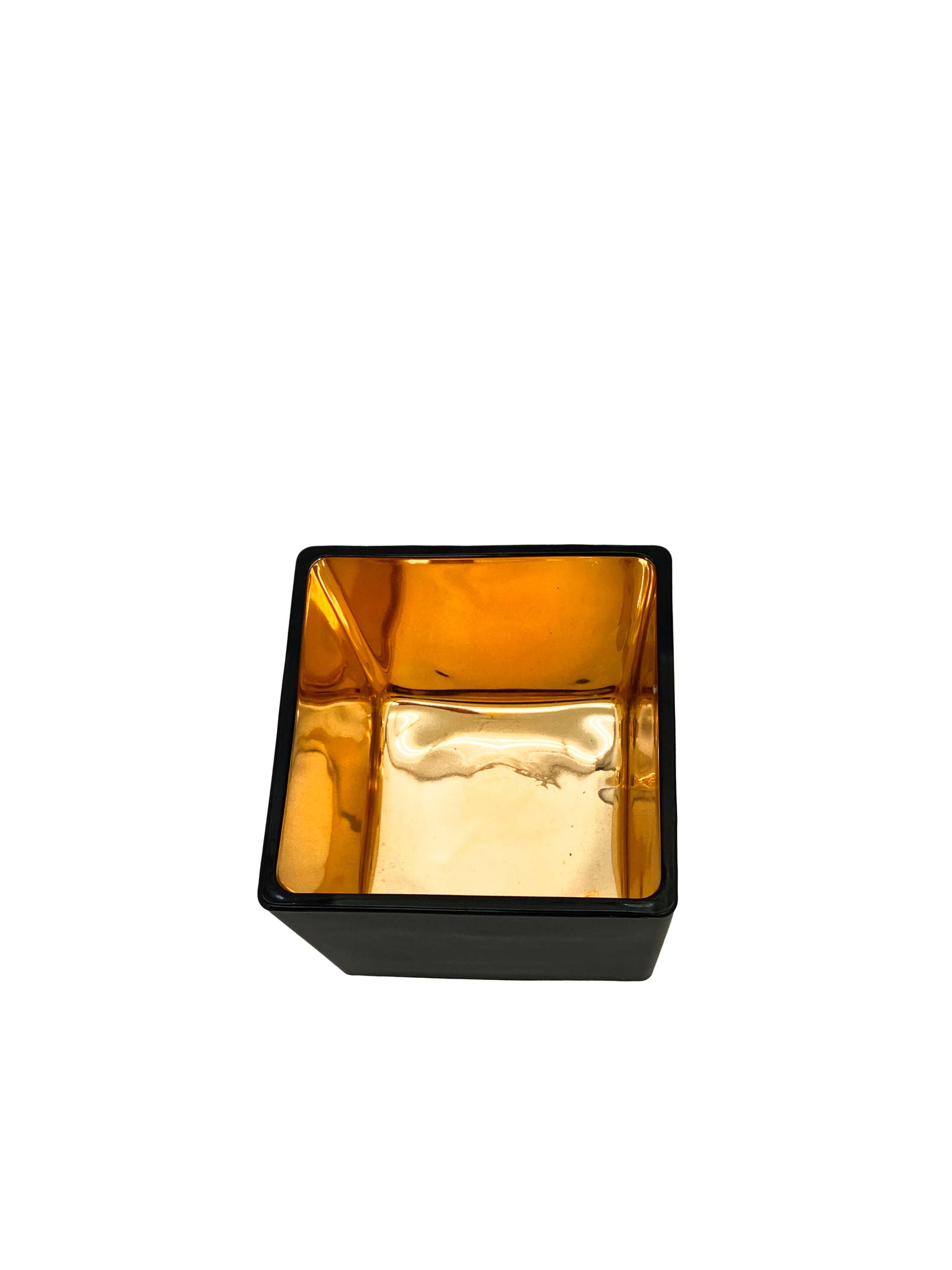 Small Gold Square Pot - 2 Colours