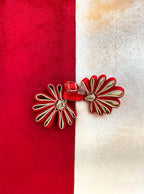 Two Tone Cushion Cover - Red and Yellow - Set of 2