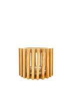 Wooden Cylindrical Vase - 2 Sizes
