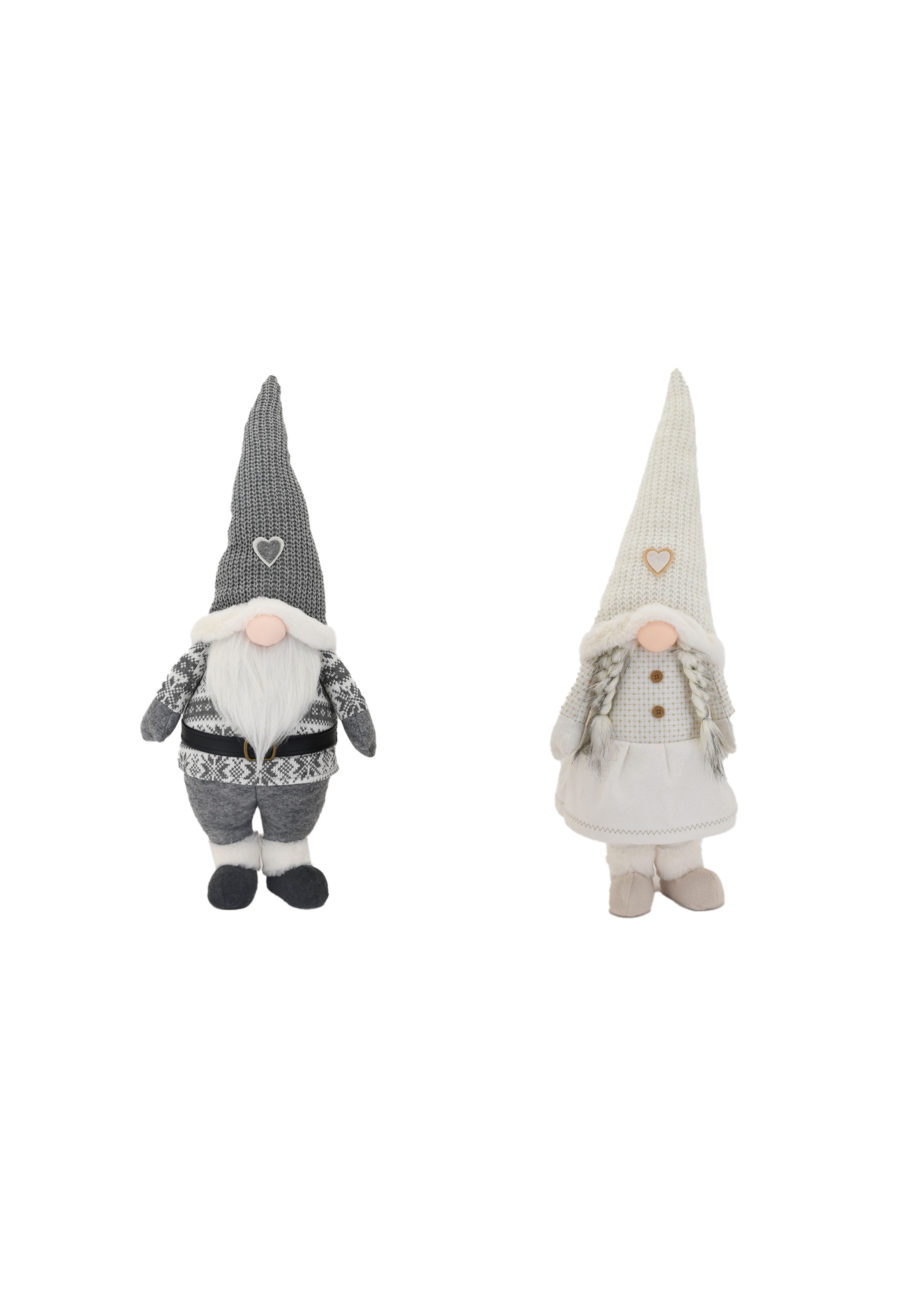 Standing Gnome w/ Heart - 70cm