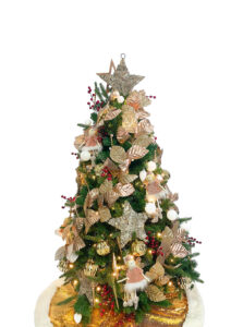 Rose Gold Christmas Tree Set (Pollyanna)
