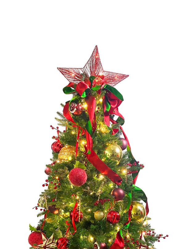 Red Royal Christmas Tree Set (Pollyanna)