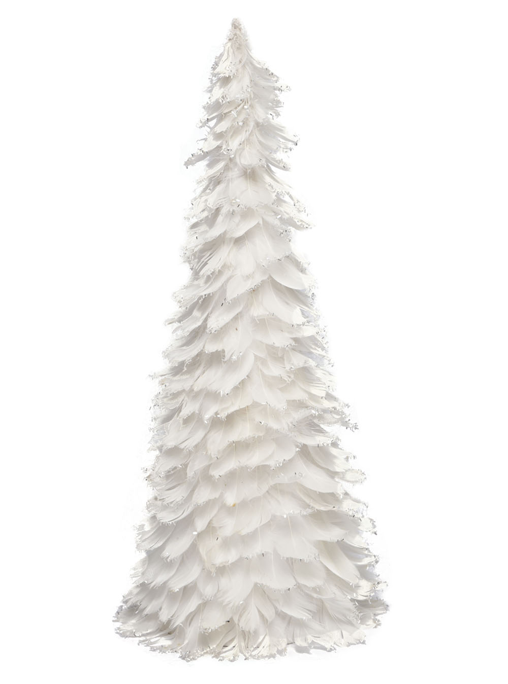 White Feathered Christmas Tree (Pollyanna)