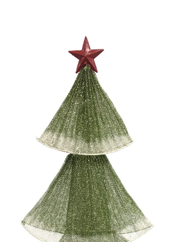 Green Lighted Christmas Tree (Pollyanna)